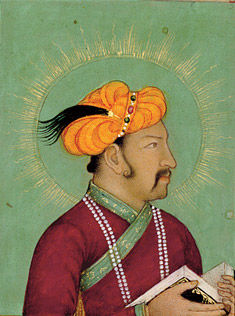Portrait of Jahangir (detail)
