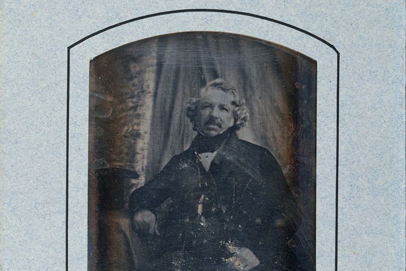 Daguerreotype of Louis Daguerre