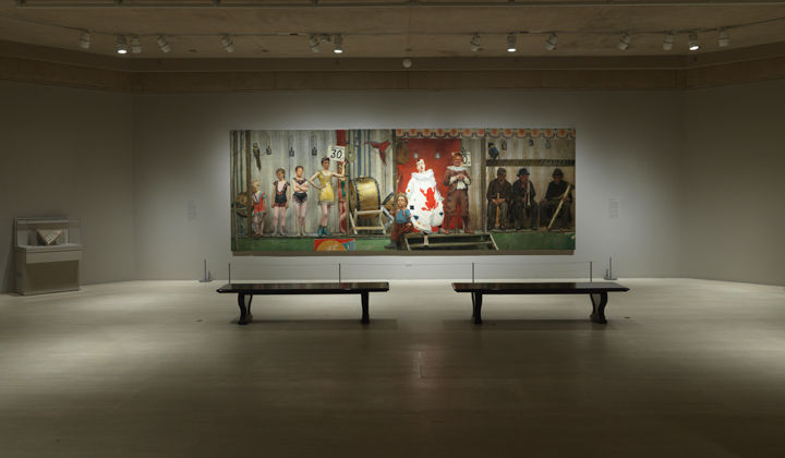 Gallery view of "Seurat's Circus Sideshow"