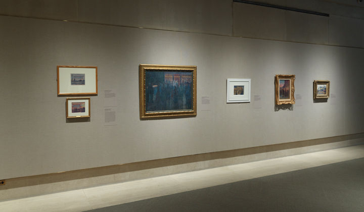 Gallery view of "Seurat's Circus Sideshow"